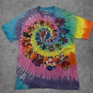 Vintage 1996 Grateful Dead Liquid Blue Tee